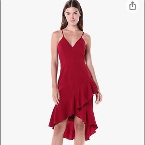 Dress The Population Red Wendy Dress